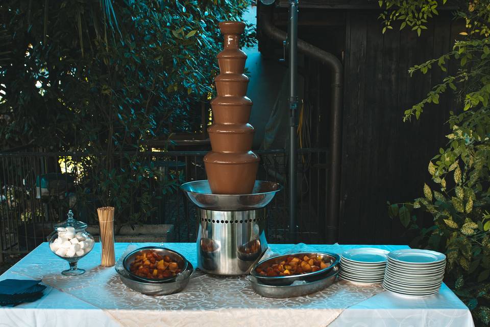 Fontana di cioccolato