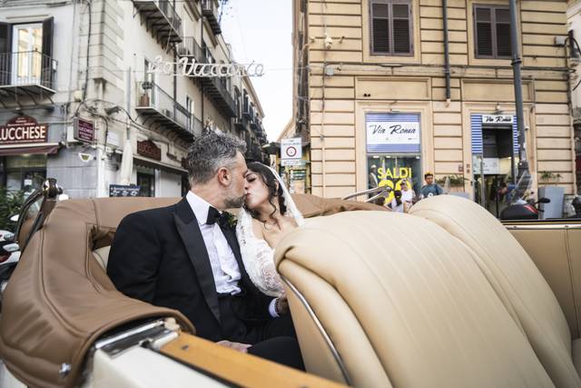 Bacio sotto la vucciria
