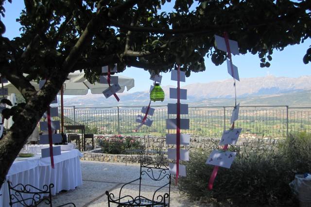 Particolare tableau all'albero