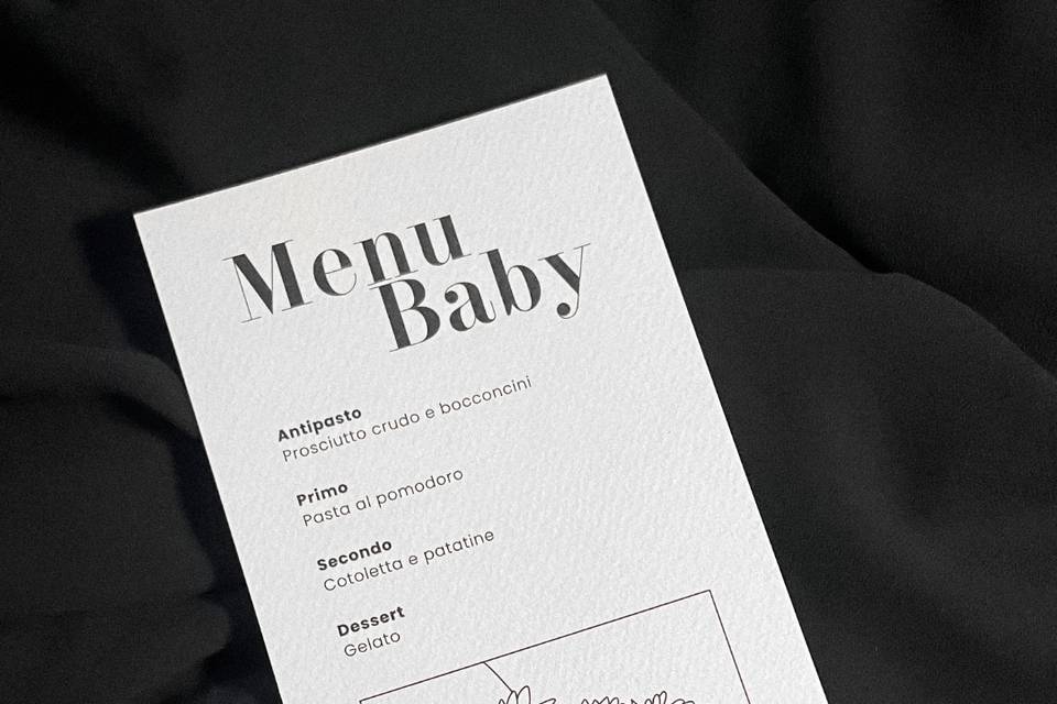 Menu Baby