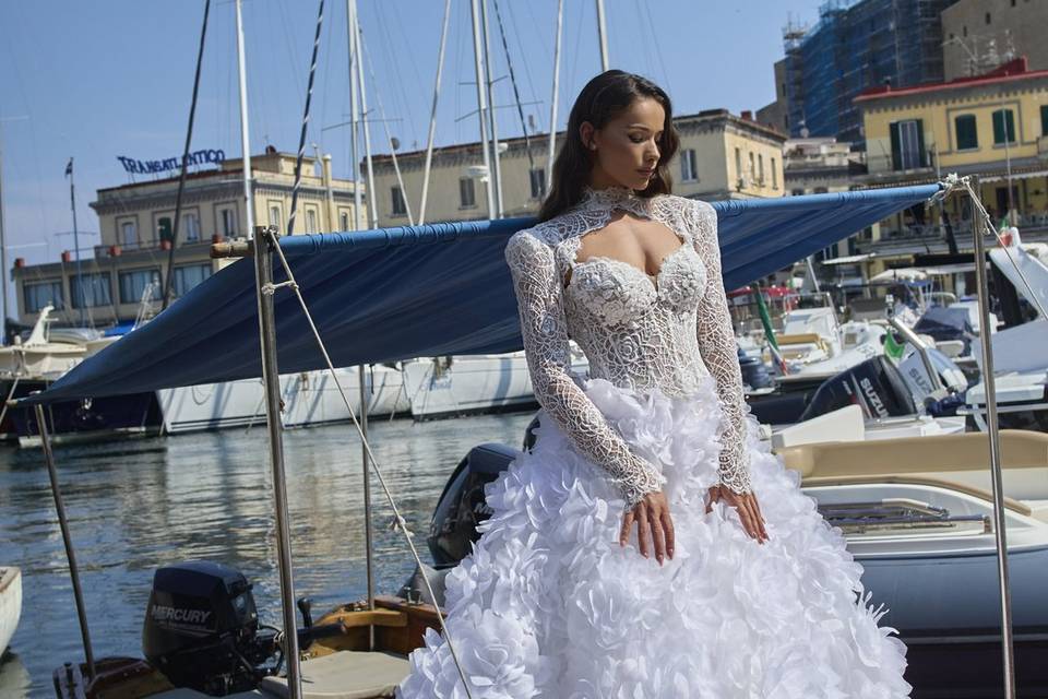 Abito Romantica dettaglio