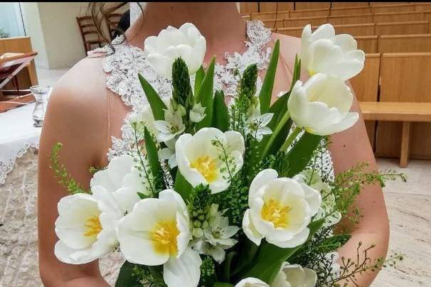 Vegetativo con tulipani