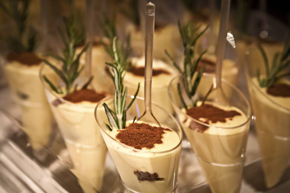 Tiramisù in finger food