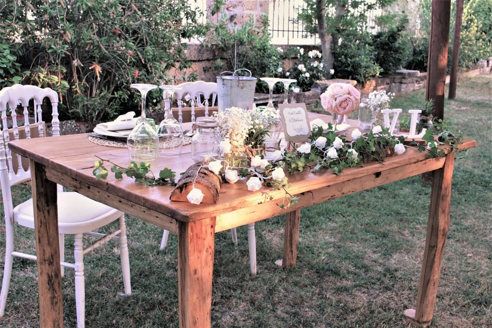 Real Country Chic Wedding