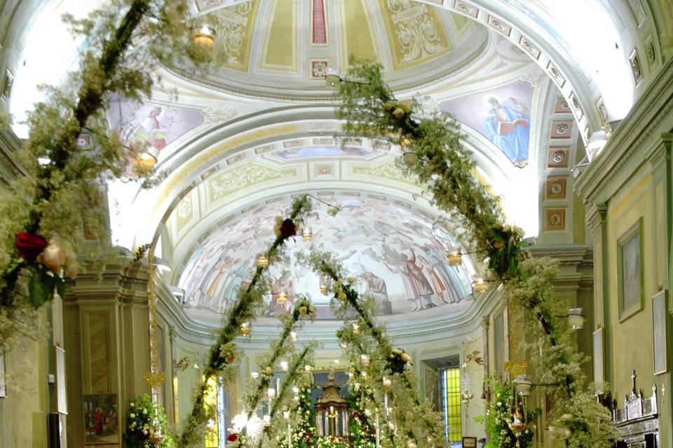 Allestimento chiesa