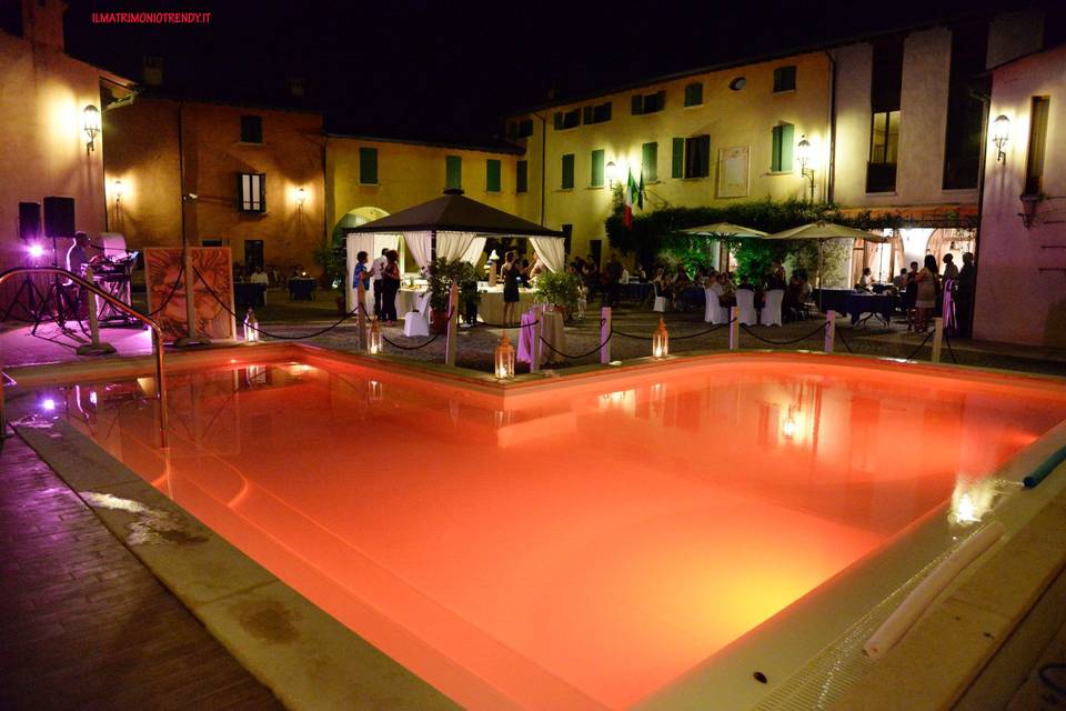 Corte Uccellanda by night