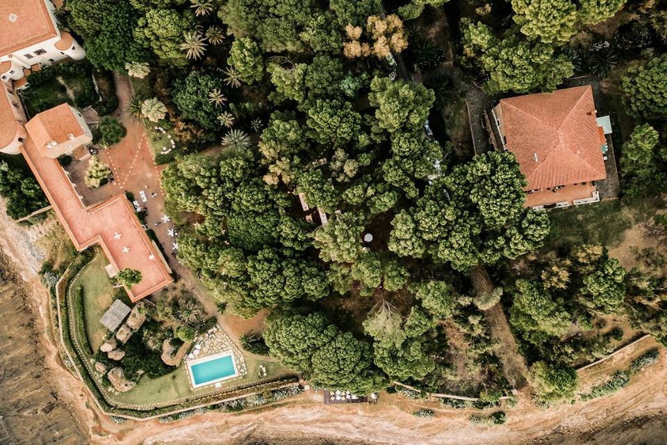 Terrazza rossa & Villa Sirena