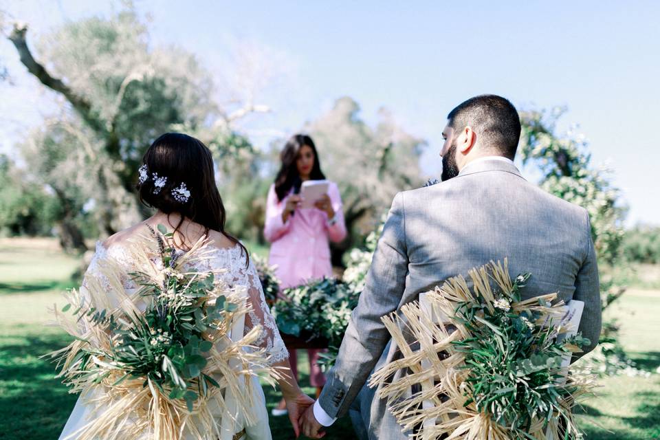 Wedding chair details