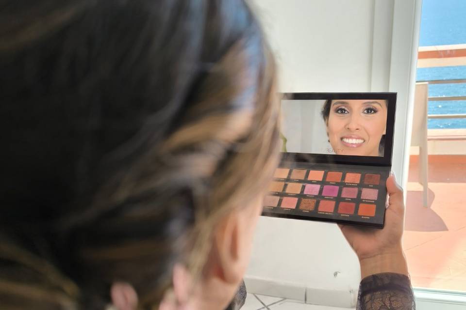 Hair makeup bride