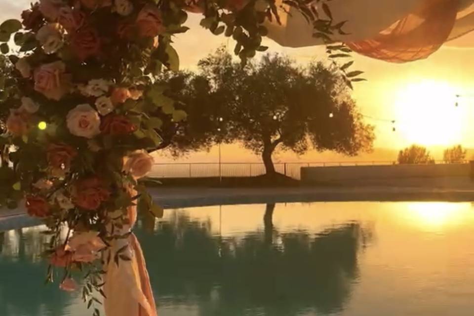 Il tramonto