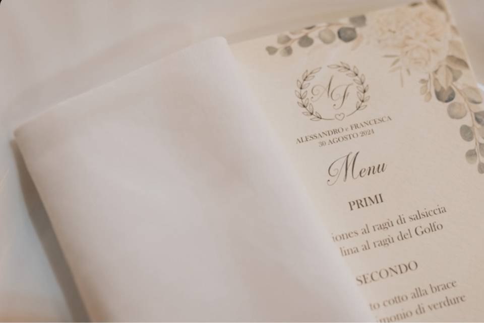 Il menu’