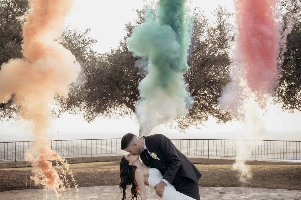 Il bacio degli sposi