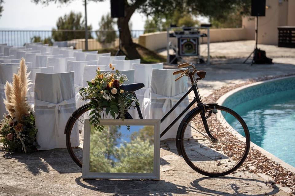 La bici del papà della sposa