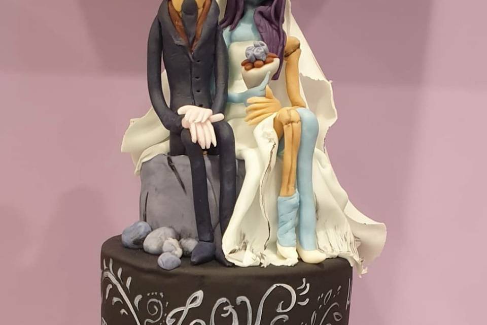 Corpse Bride Cake topper
