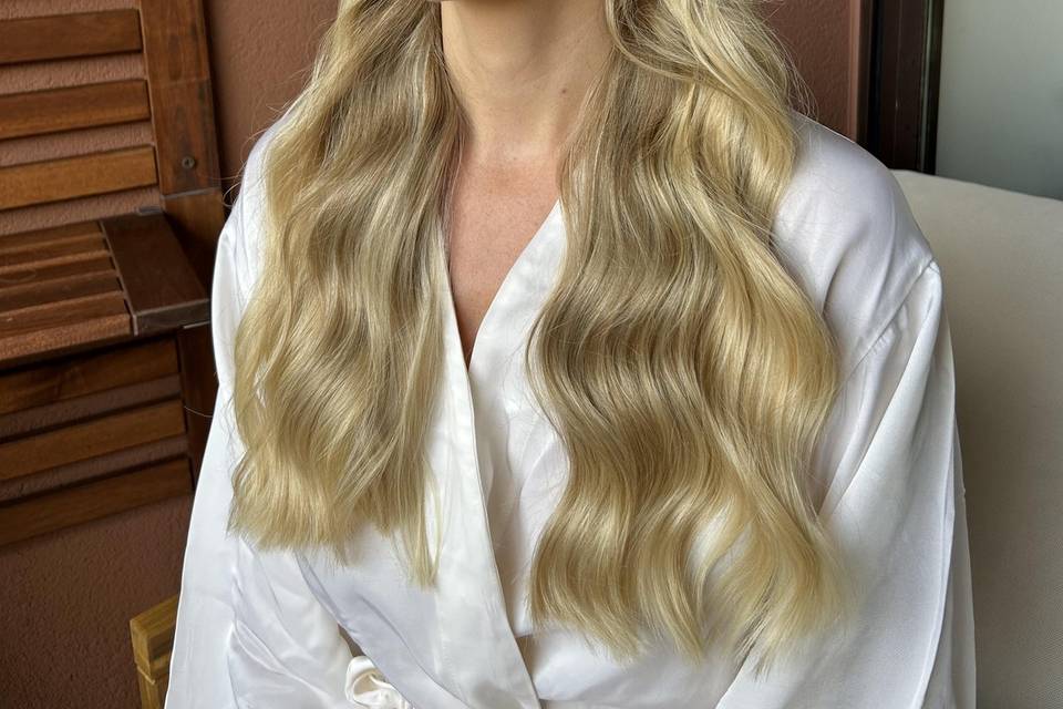 Trucco e piega sposa