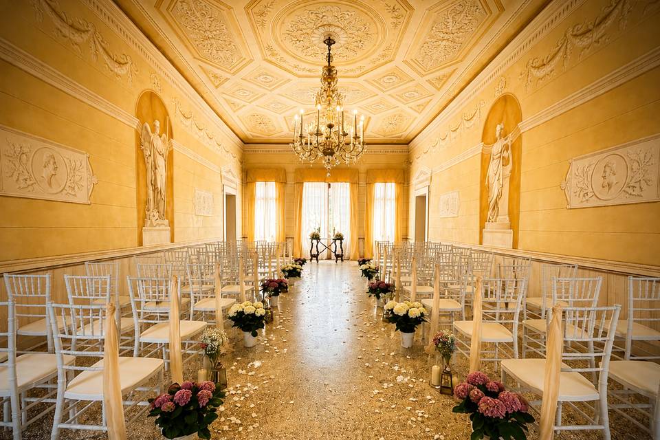 Cerimonia in villa storica