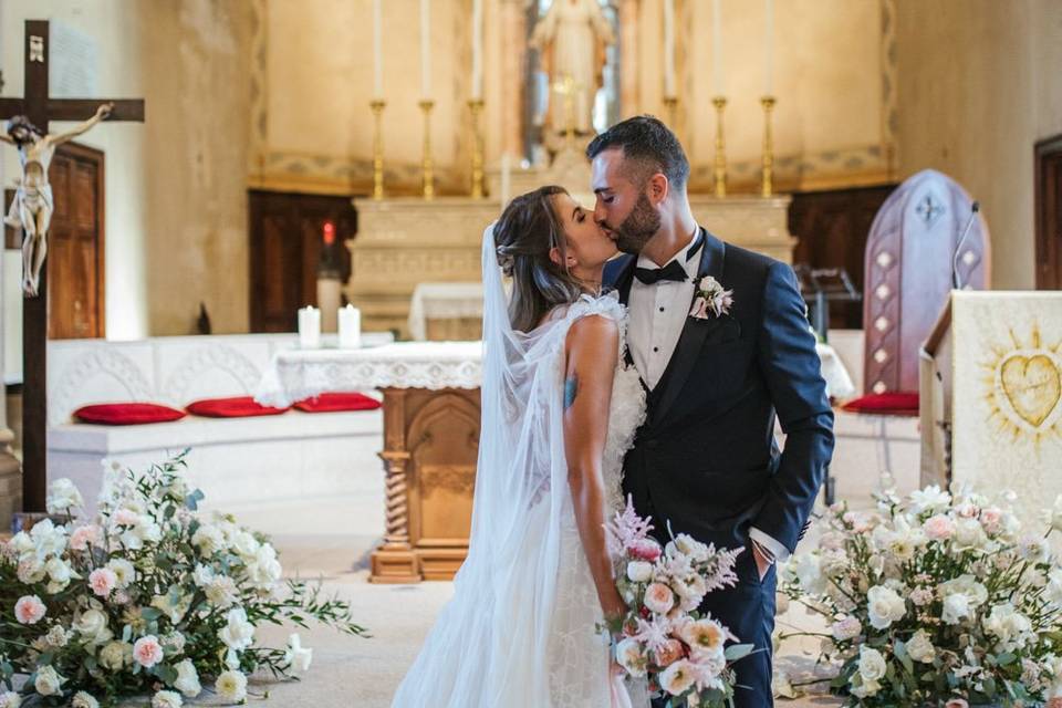 Bride and groom