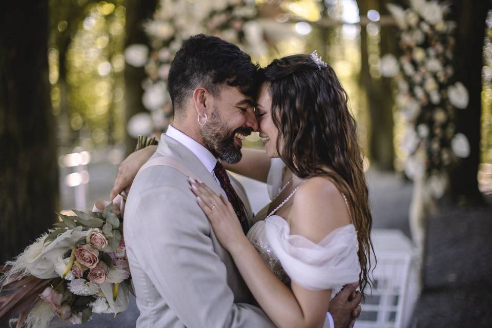 Bride and groom