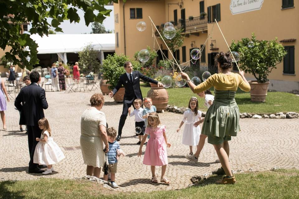 Il momento della festa che resta nelle fotografie