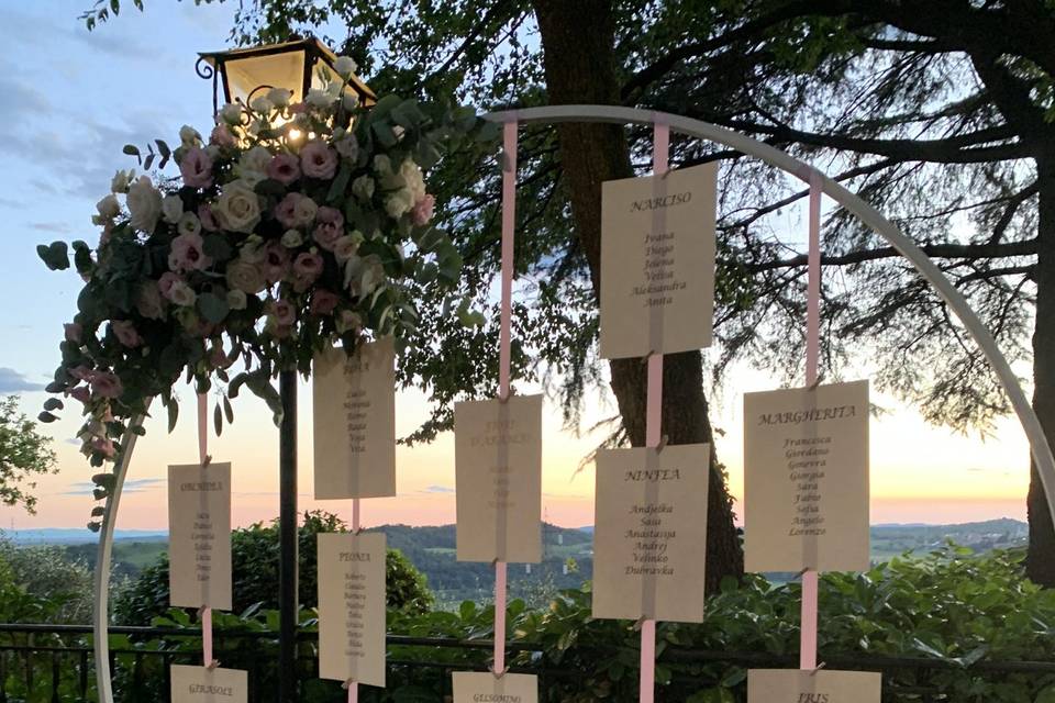 Tableau mariage
