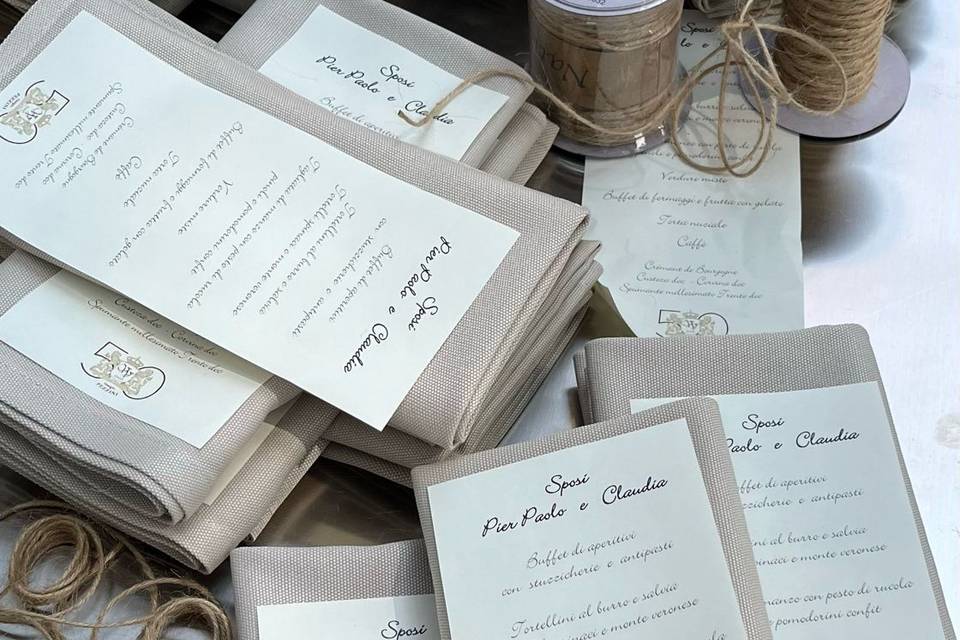 Stampa menù