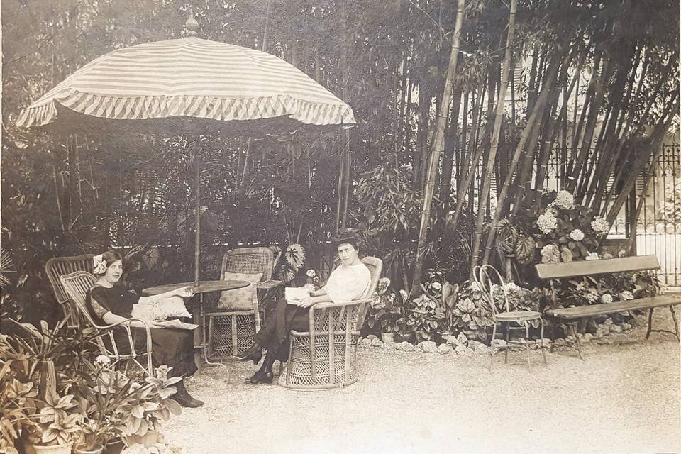 Il parco agli inizi del 1900
