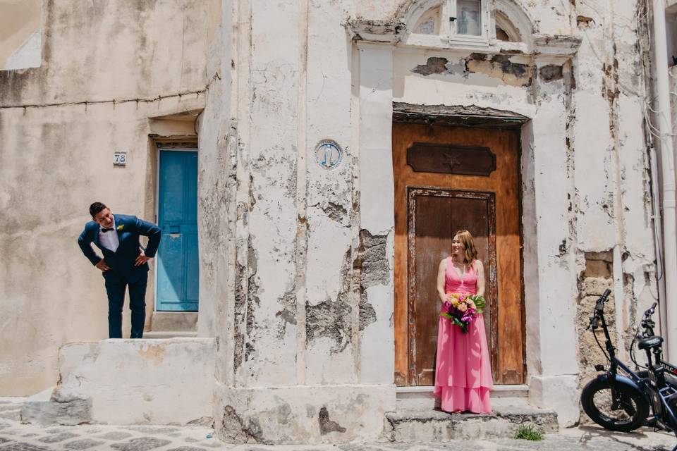 Una sposa in pink