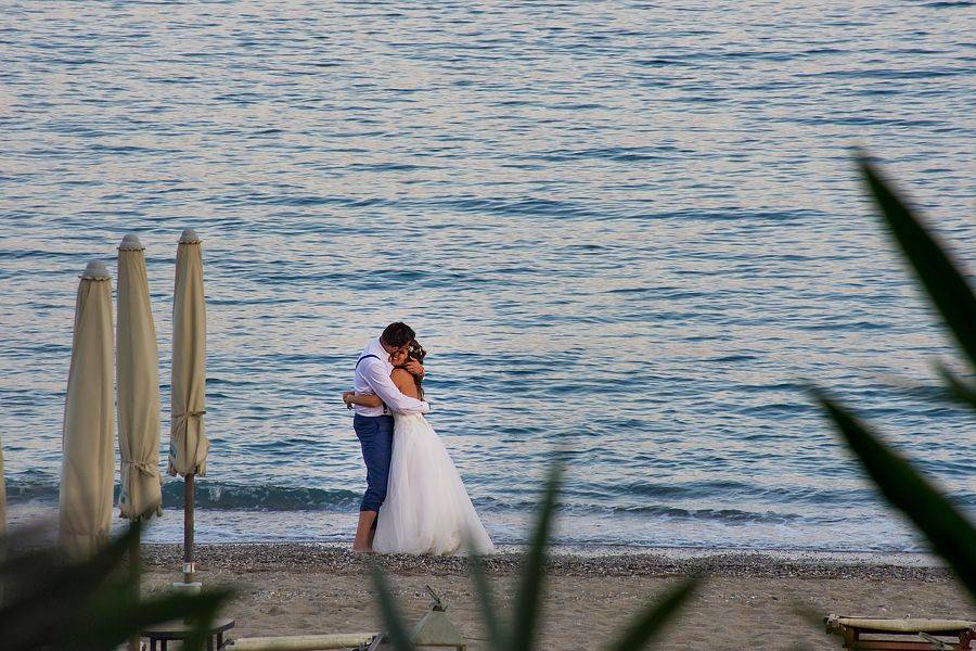 Sposi in spiaggia