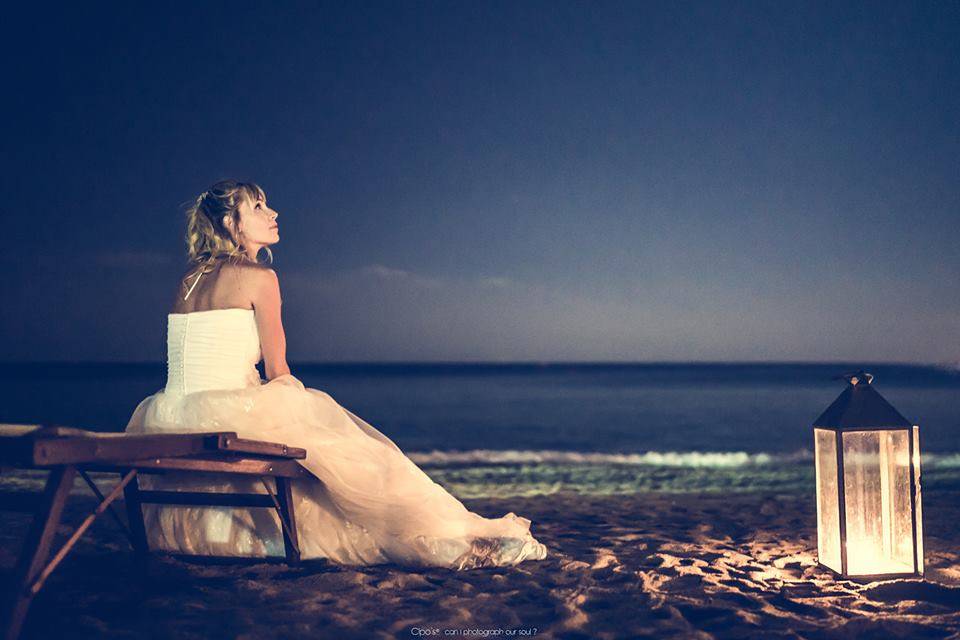 Sposa in spiaggia