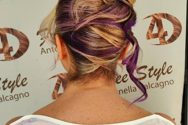 Chignon intrecciato