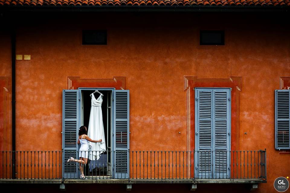 Preparazione sposa