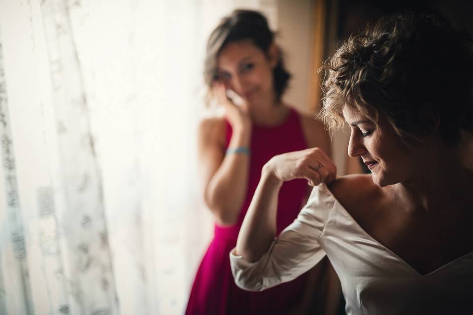 Preparazione sposa