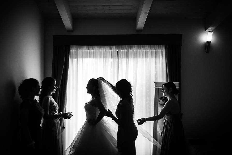 Preparazione sposa