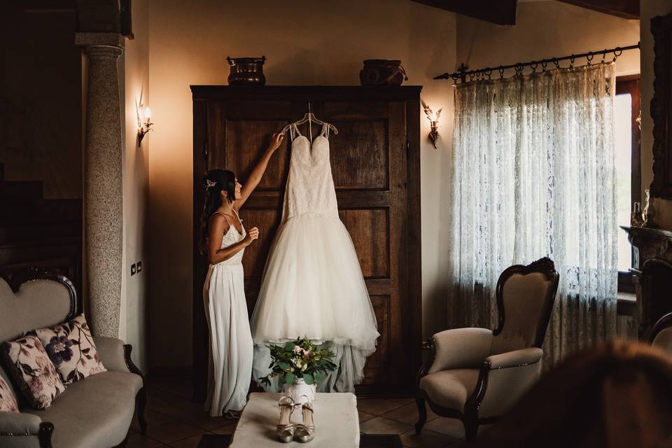 L'abito della sposa