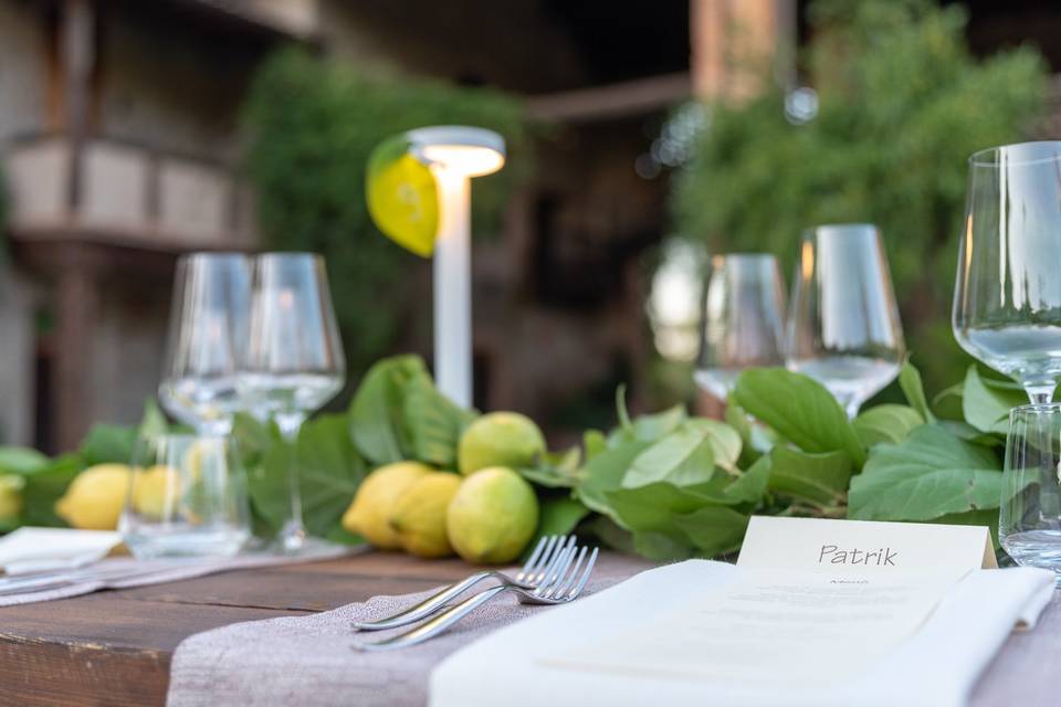 Mise en place - dettagli