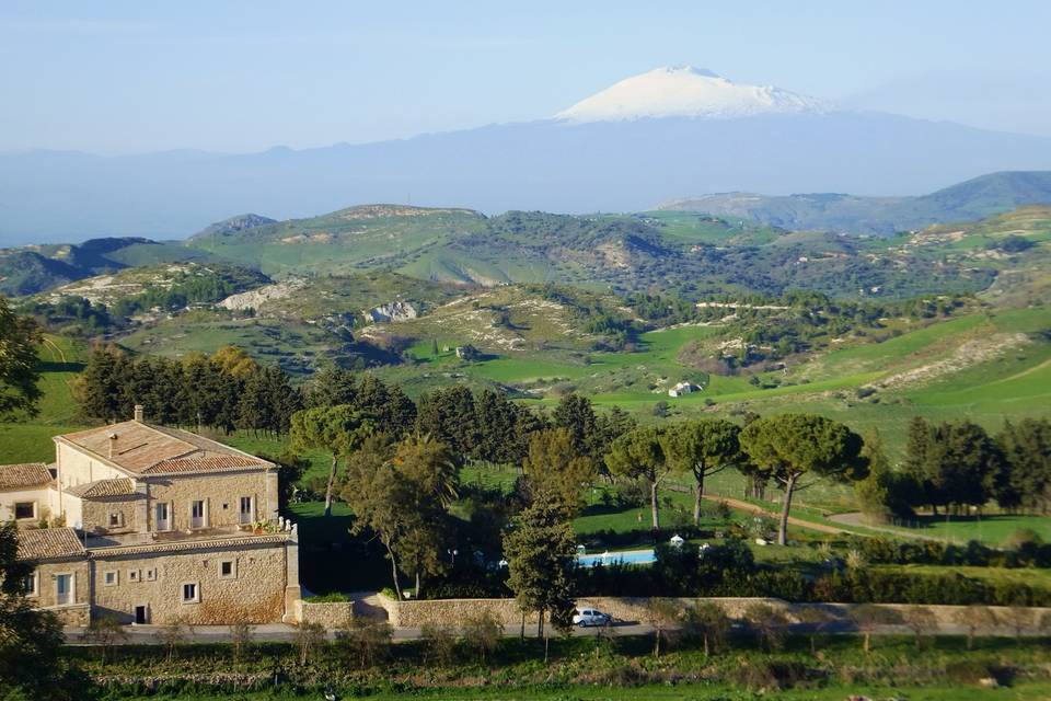 Veduta dell'Etna