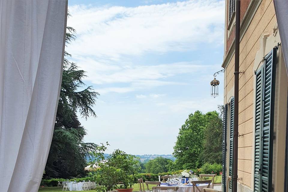 Cena sul terrazzino