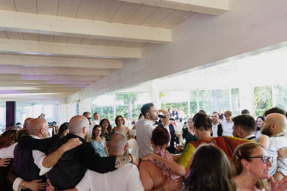 Party durante il banchetto