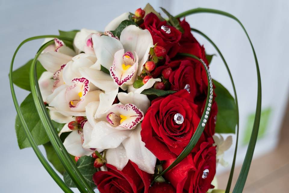 Bouquet sposa cuore