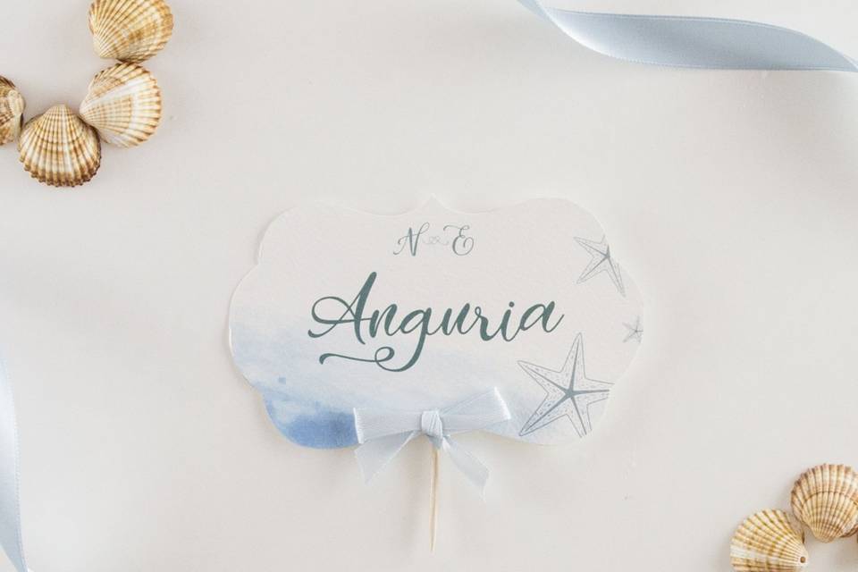 Tag confettata Sea Bleu