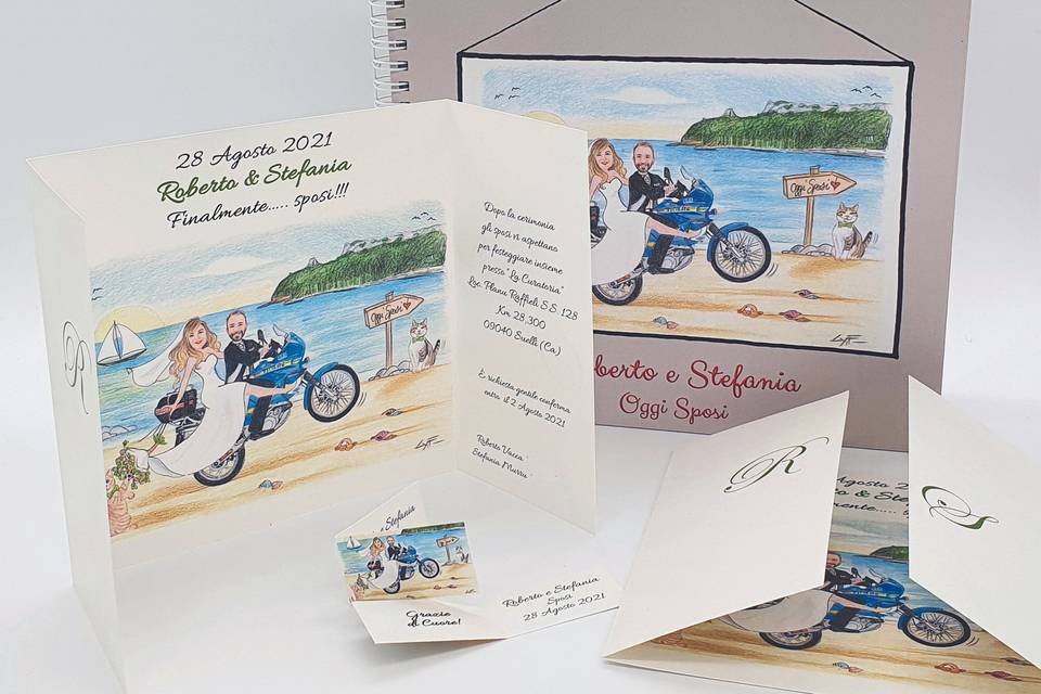 Gadget di Nozze con Disegno
