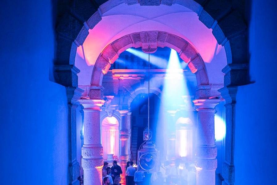Salone centrale per ballare