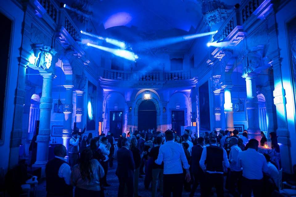 Salone centrale per ballare