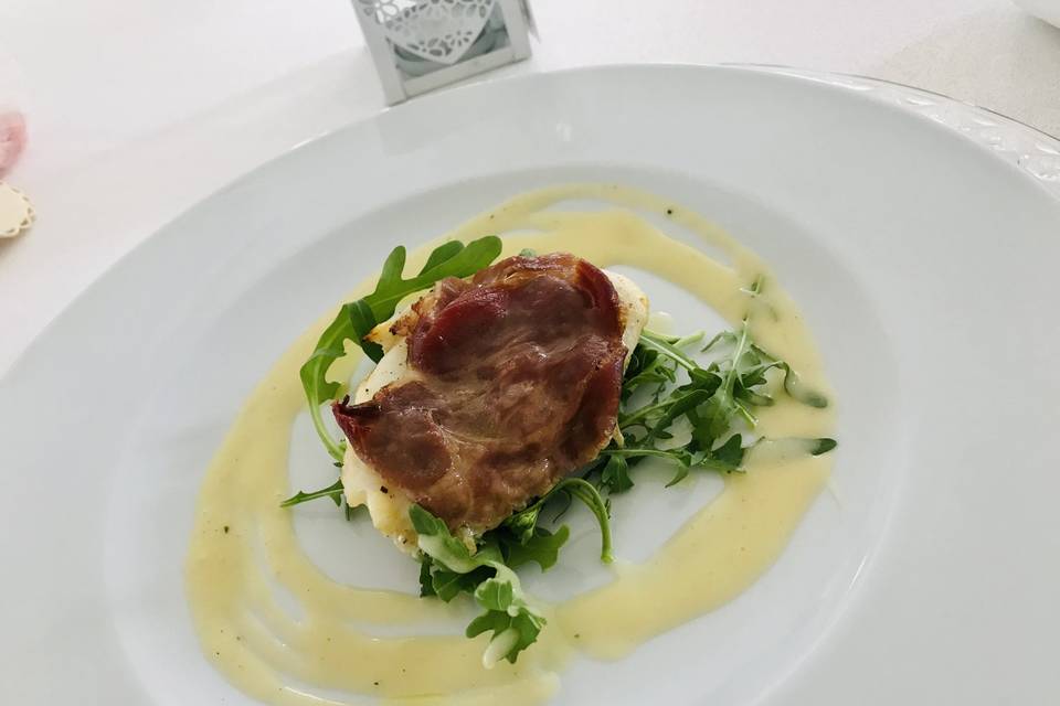 Saltimbocca di pescatrice