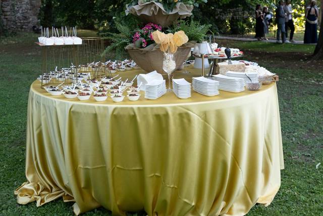 Tavola catering dei primi