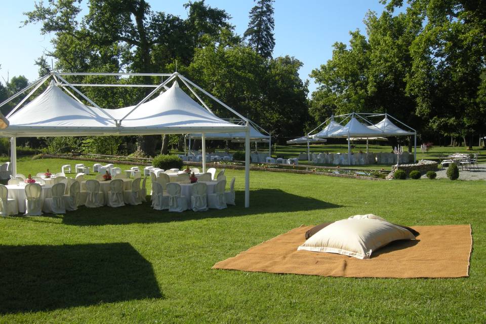 Cena nel parco