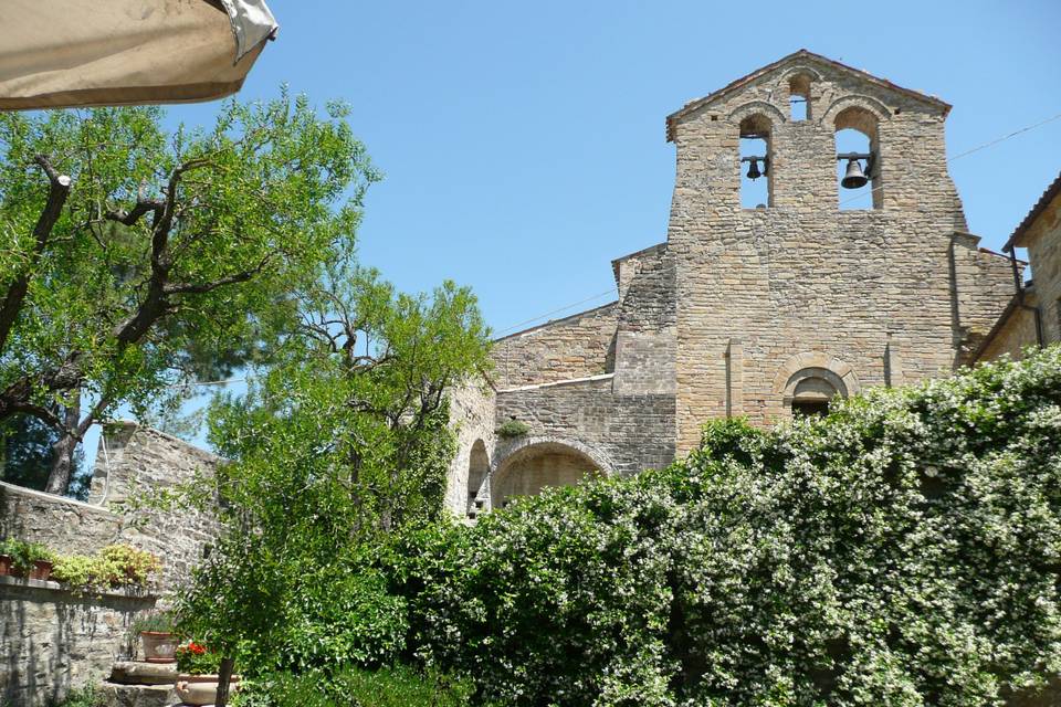 Dal giardino alla chiesa