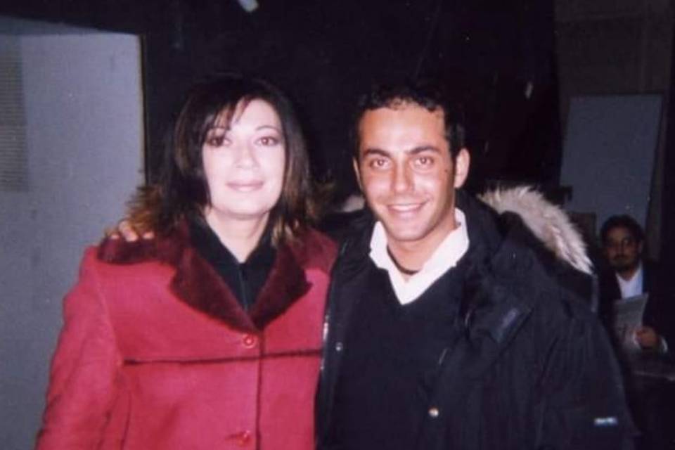 Federico con Mariella Nava