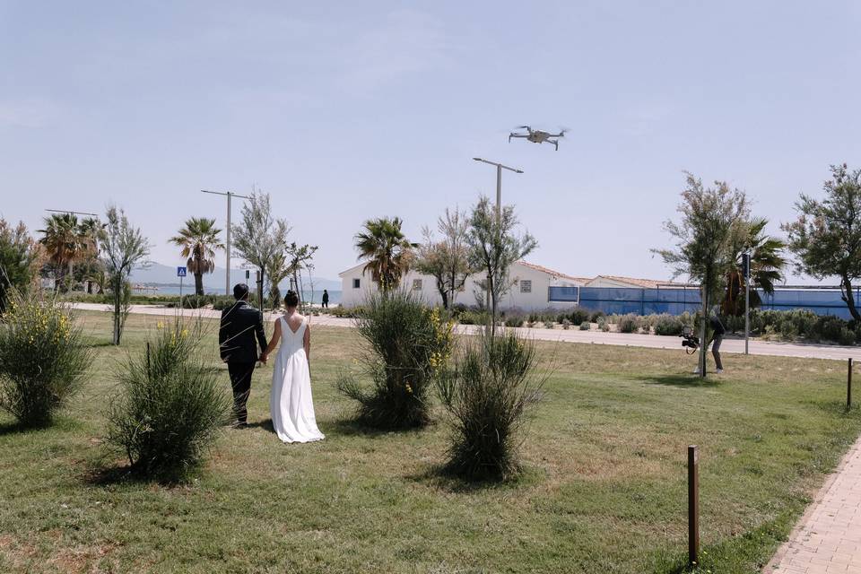 Coppia_sposi_drone_ripresa