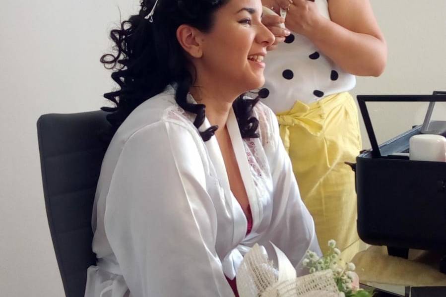 Trucco e acconciatura sposa